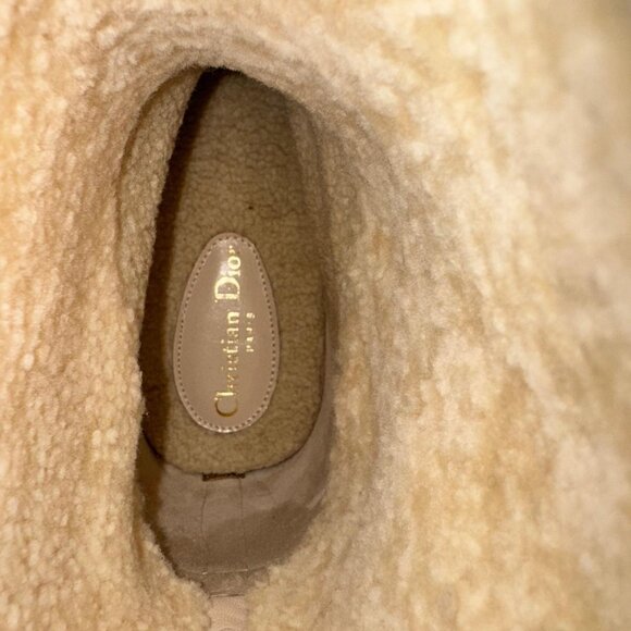 Christian Dior Granville Espadrille Boots Boots Suede Natural Beige EU 41 NIB - Picture 14 of 16